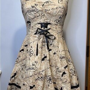 Disney Hot Topic Peter Pan Neverland Halter Dress - Size 28